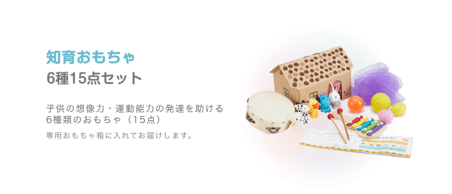 知育おもちゃ 6種15点セット 子供の想像力・運動能力の発達を助ける 6種類のおもちゃ（15点） 専用おもちゃ箱に入れてお届けします。