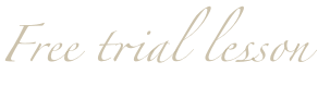 Free trial lesson