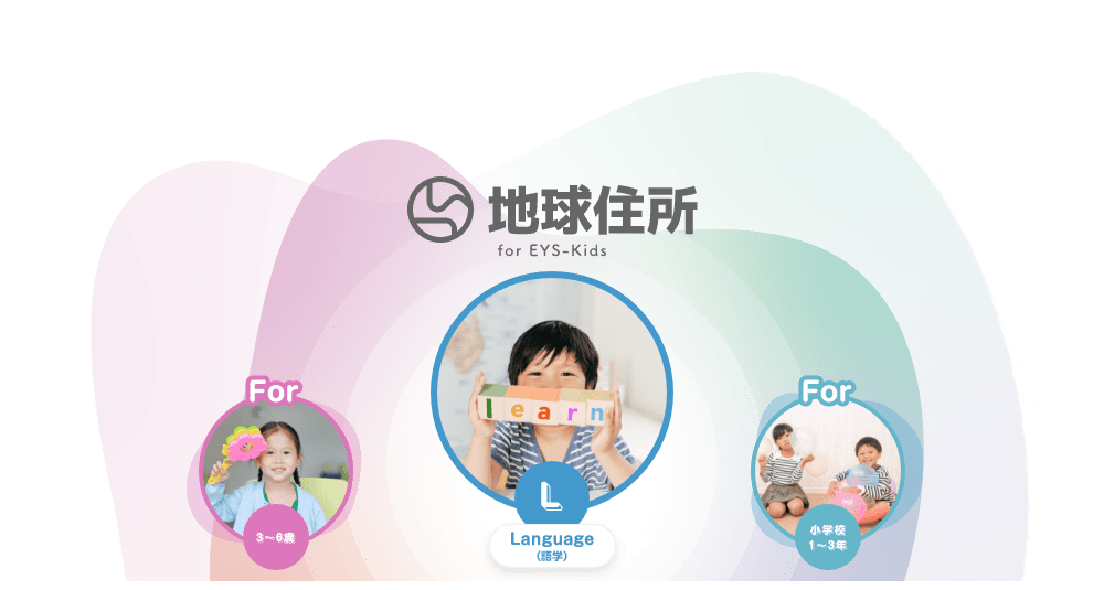 地球住所 for EYS-Kids L Language(語学) For　3〜6歳　For　小学校１〜3年